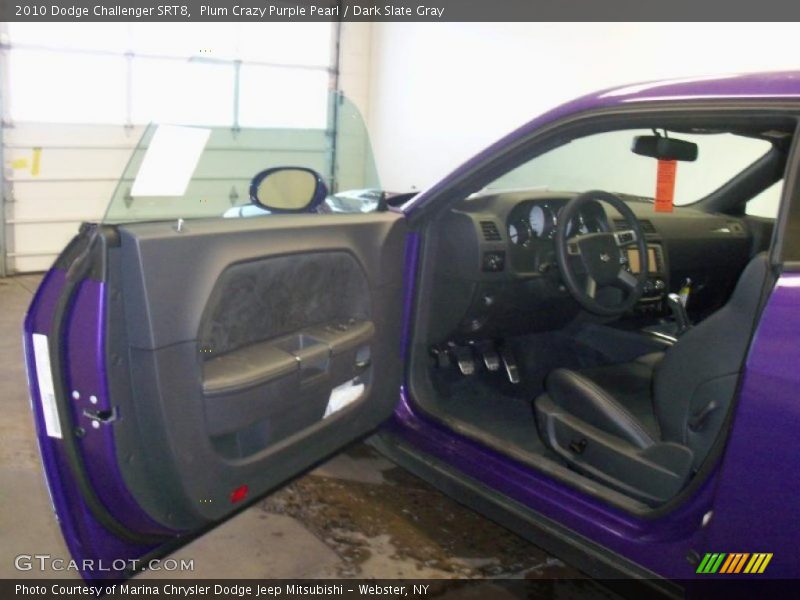 Plum Crazy Purple Pearl / Dark Slate Gray 2010 Dodge Challenger SRT8