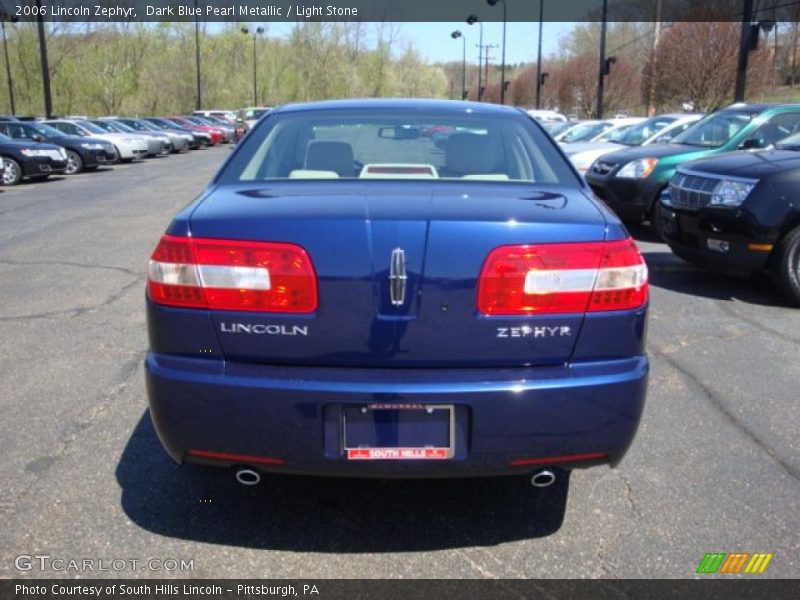 Dark Blue Pearl Metallic / Light Stone 2006 Lincoln Zephyr