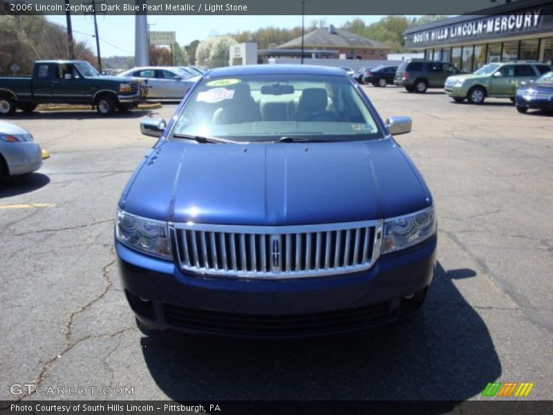 Dark Blue Pearl Metallic / Light Stone 2006 Lincoln Zephyr