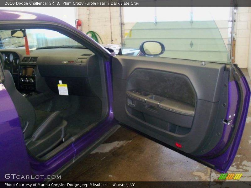 Plum Crazy Purple Pearl / Dark Slate Gray 2010 Dodge Challenger SRT8