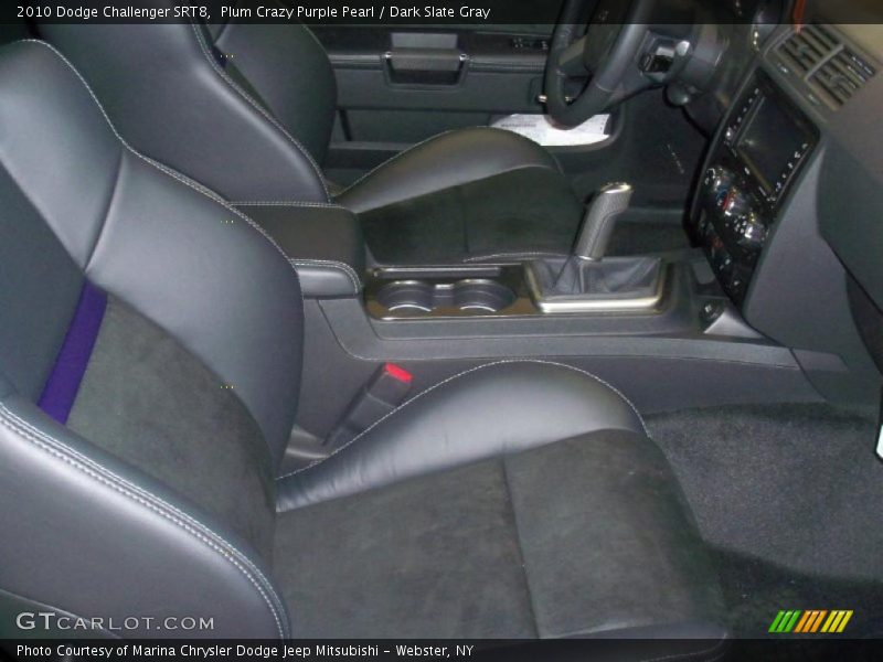 Plum Crazy Purple Pearl / Dark Slate Gray 2010 Dodge Challenger SRT8
