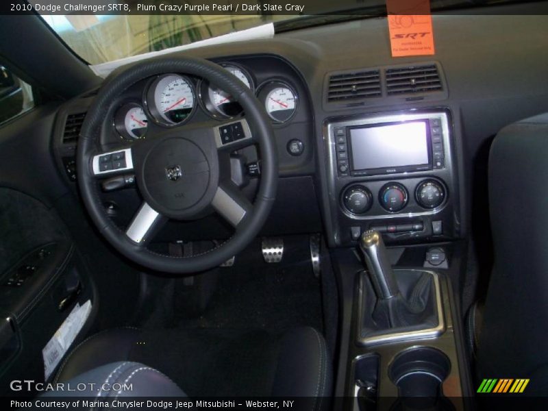 Plum Crazy Purple Pearl / Dark Slate Gray 2010 Dodge Challenger SRT8