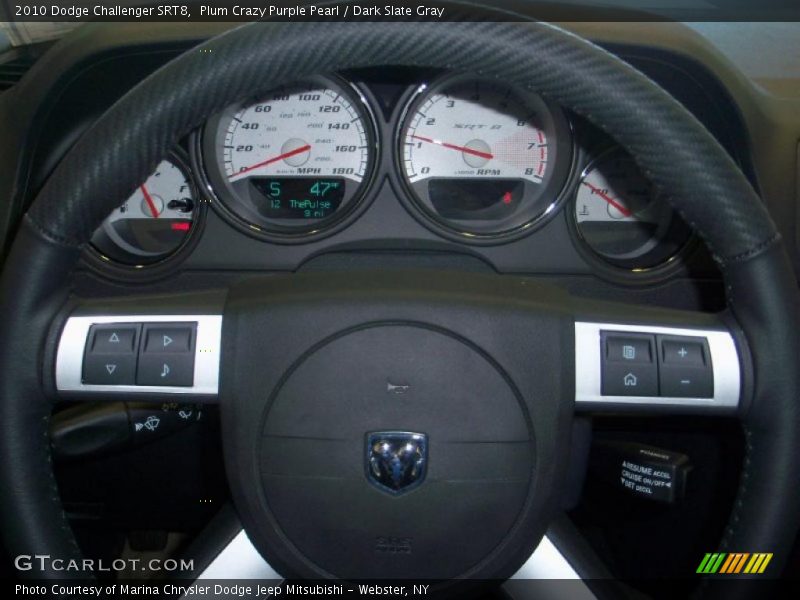 Plum Crazy Purple Pearl / Dark Slate Gray 2010 Dodge Challenger SRT8