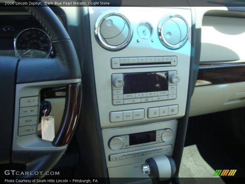 Dark Blue Pearl Metallic / Light Stone 2006 Lincoln Zephyr