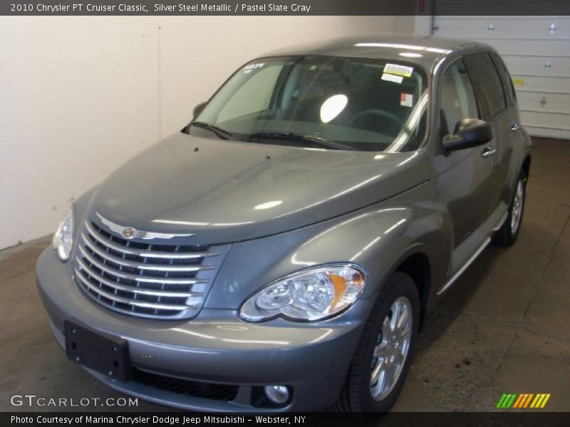 Silver Steel Metallic / Pastel Slate Gray 2010 Chrysler PT Cruiser Classic
