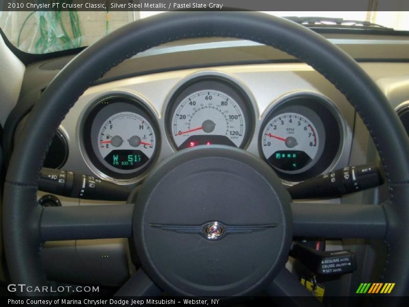 Silver Steel Metallic / Pastel Slate Gray 2010 Chrysler PT Cruiser Classic
