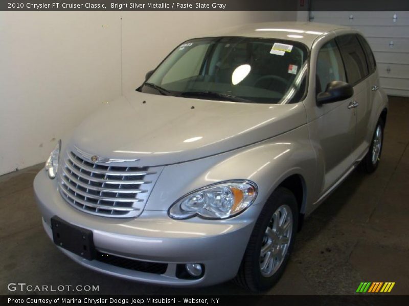 Bright Silver Metallic / Pastel Slate Gray 2010 Chrysler PT Cruiser Classic