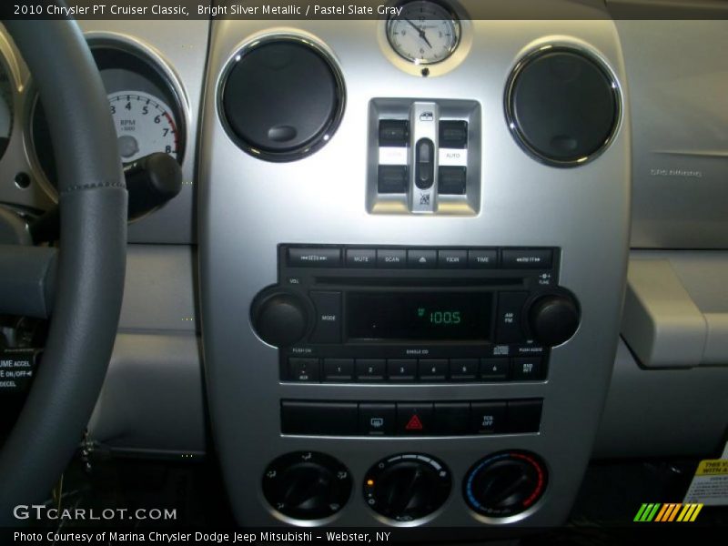 Bright Silver Metallic / Pastel Slate Gray 2010 Chrysler PT Cruiser Classic