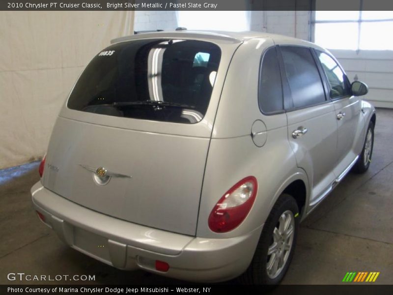 Bright Silver Metallic / Pastel Slate Gray 2010 Chrysler PT Cruiser Classic