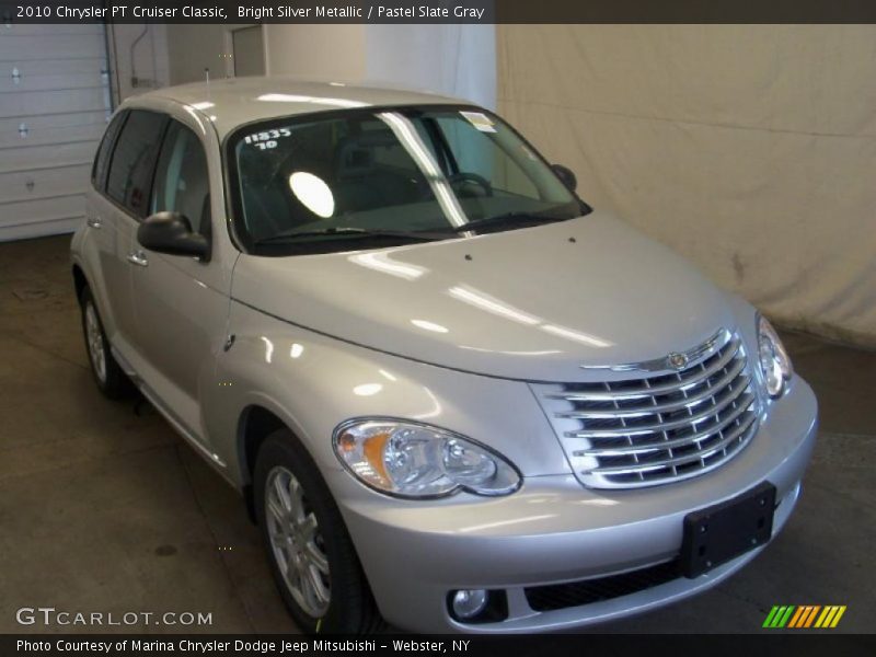 Bright Silver Metallic / Pastel Slate Gray 2010 Chrysler PT Cruiser Classic