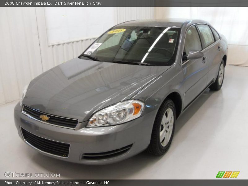 Dark Silver Metallic / Gray 2008 Chevrolet Impala LS