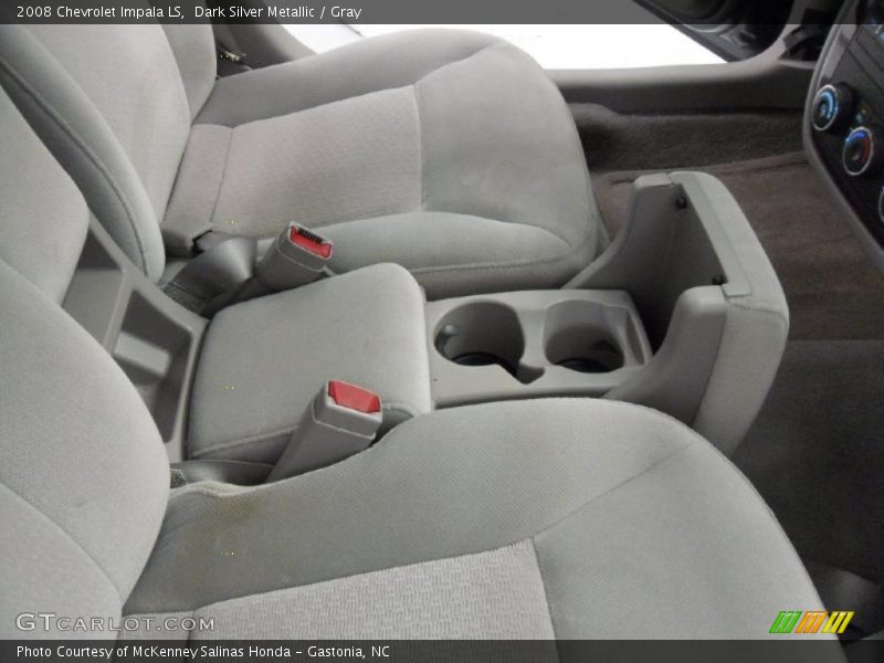 Dark Silver Metallic / Gray 2008 Chevrolet Impala LS