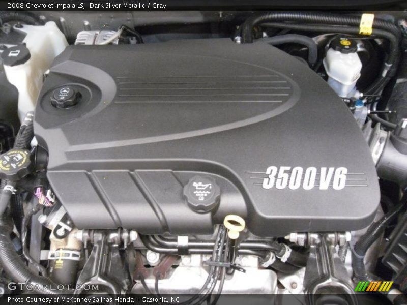 Dark Silver Metallic / Gray 2008 Chevrolet Impala LS