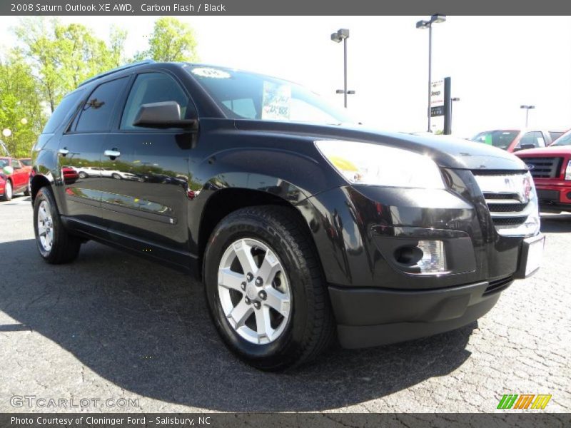 Carbon Flash / Black 2008 Saturn Outlook XE AWD