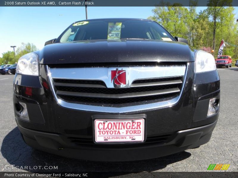 Carbon Flash / Black 2008 Saturn Outlook XE AWD