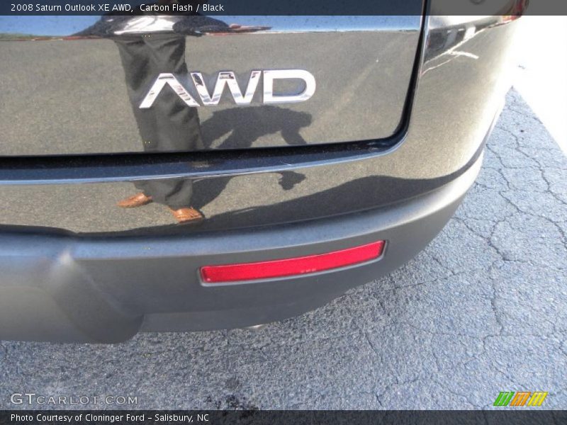Carbon Flash / Black 2008 Saturn Outlook XE AWD
