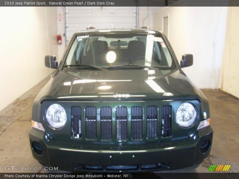 Natural Green Pearl / Dark Slate Gray 2010 Jeep Patriot Sport