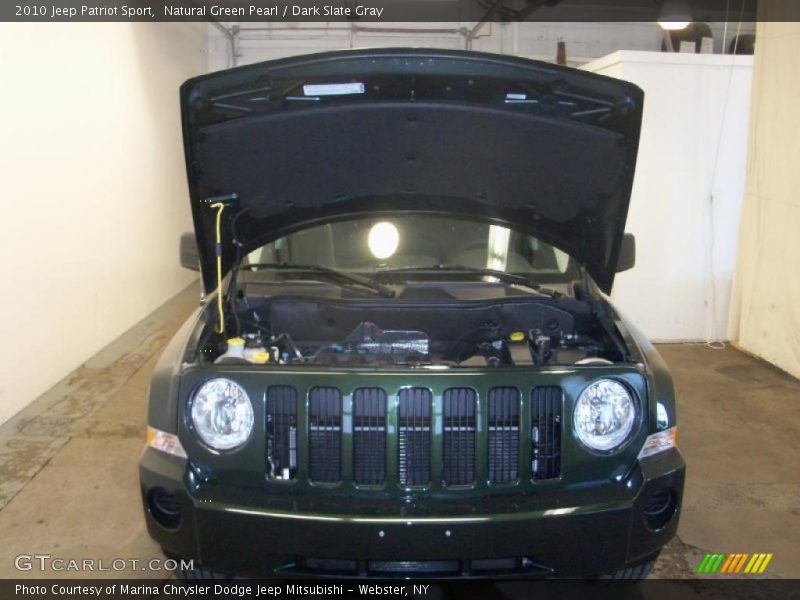 Natural Green Pearl / Dark Slate Gray 2010 Jeep Patriot Sport