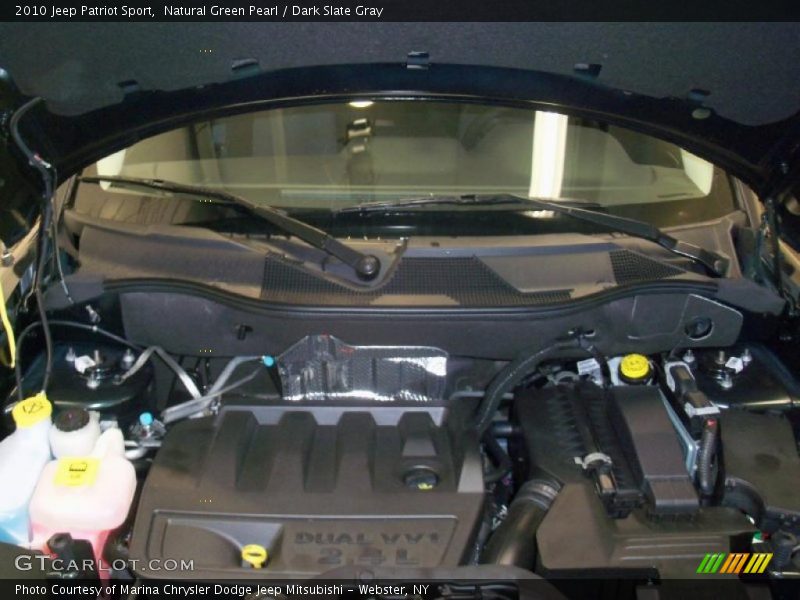 Natural Green Pearl / Dark Slate Gray 2010 Jeep Patriot Sport