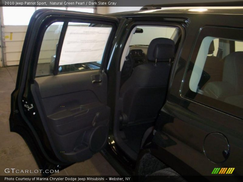 Natural Green Pearl / Dark Slate Gray 2010 Jeep Patriot Sport