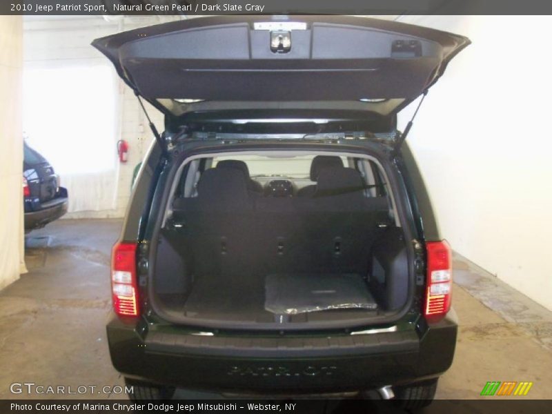 Natural Green Pearl / Dark Slate Gray 2010 Jeep Patriot Sport