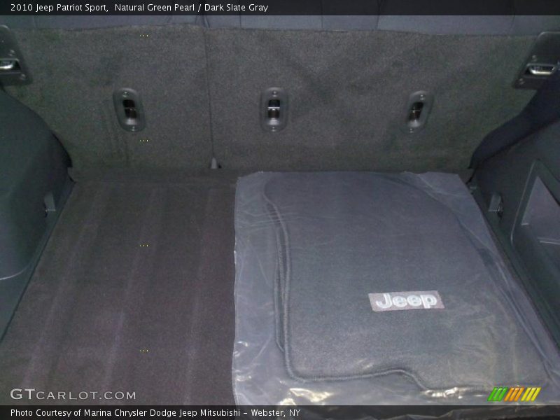 Natural Green Pearl / Dark Slate Gray 2010 Jeep Patriot Sport
