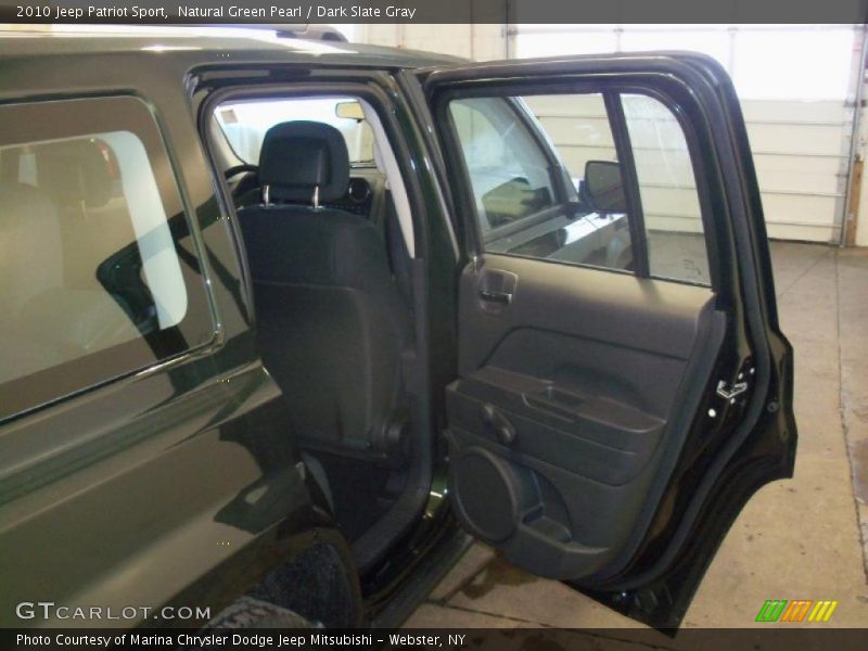 Natural Green Pearl / Dark Slate Gray 2010 Jeep Patriot Sport
