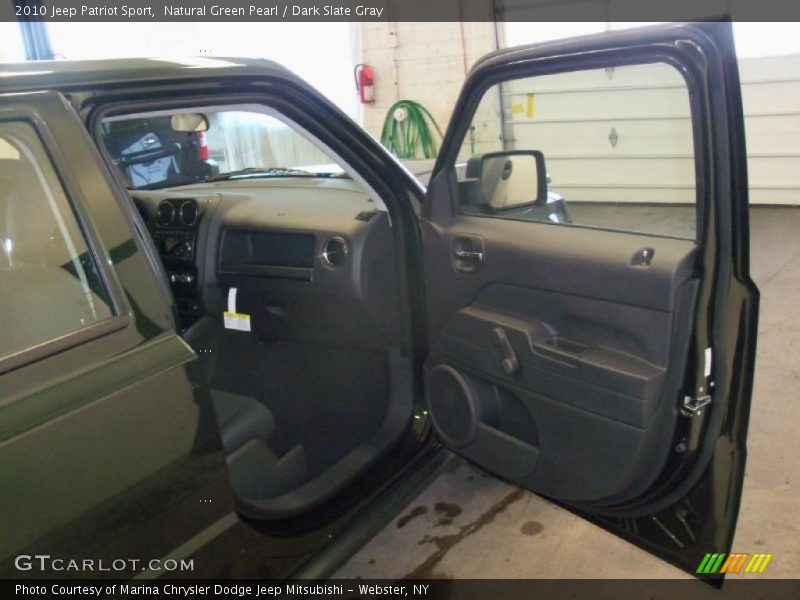 Natural Green Pearl / Dark Slate Gray 2010 Jeep Patriot Sport