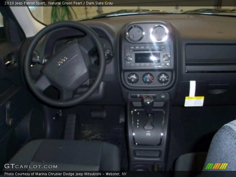 Natural Green Pearl / Dark Slate Gray 2010 Jeep Patriot Sport
