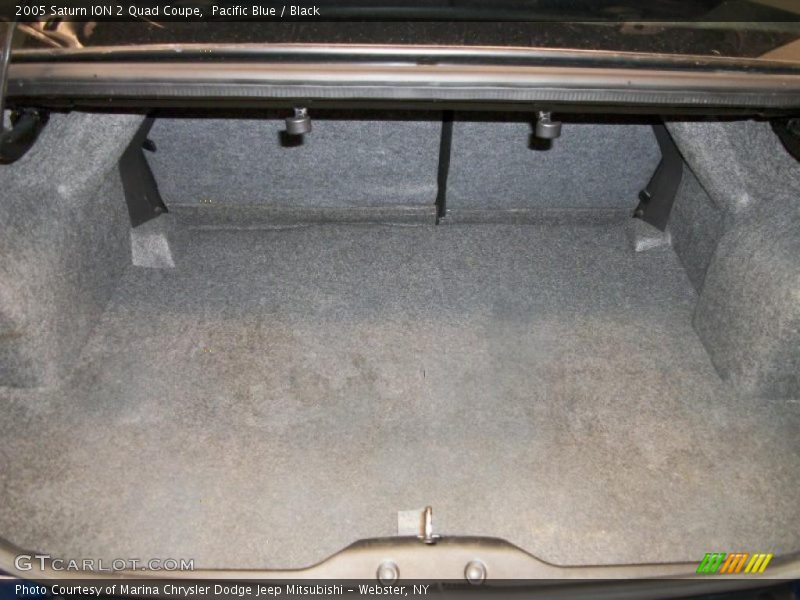 Pacific Blue / Black 2005 Saturn ION 2 Quad Coupe