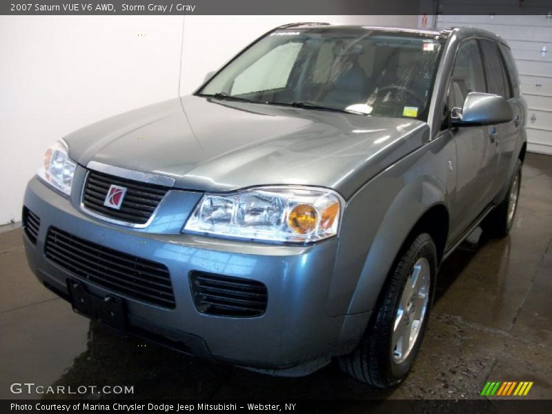 Storm Gray / Gray 2007 Saturn VUE V6 AWD