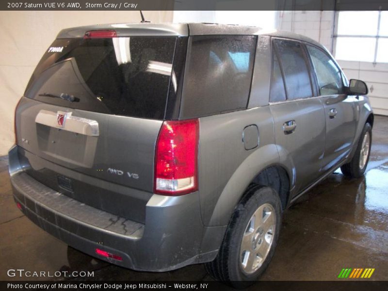 Storm Gray / Gray 2007 Saturn VUE V6 AWD