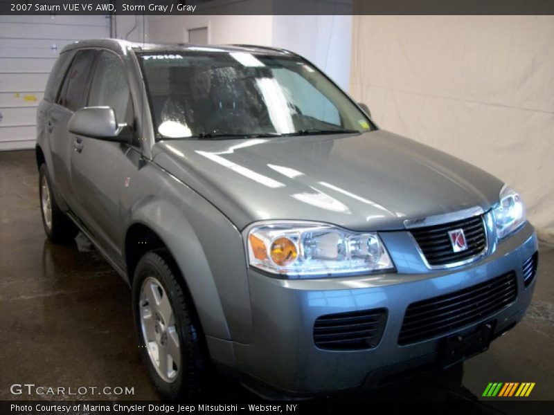 Storm Gray / Gray 2007 Saturn VUE V6 AWD