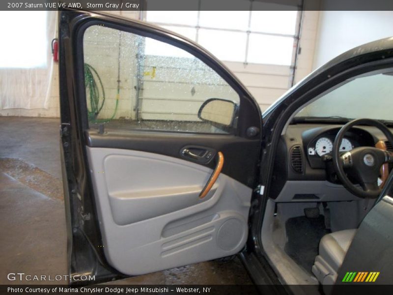 Storm Gray / Gray 2007 Saturn VUE V6 AWD