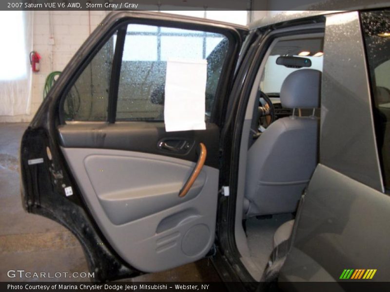 Storm Gray / Gray 2007 Saturn VUE V6 AWD
