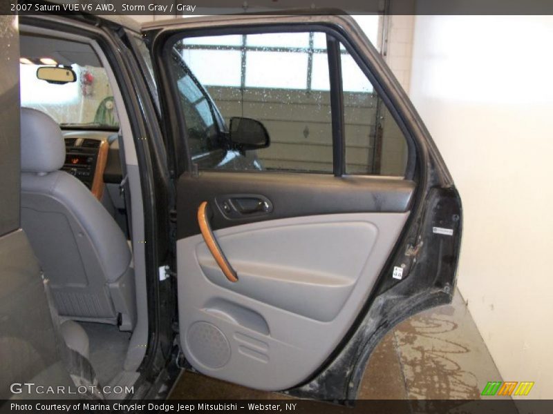 Storm Gray / Gray 2007 Saturn VUE V6 AWD