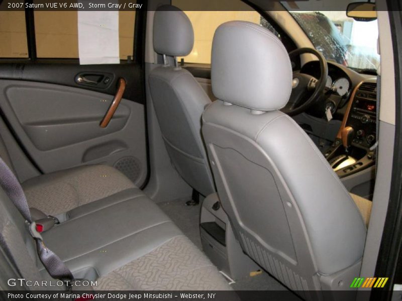 Storm Gray / Gray 2007 Saturn VUE V6 AWD