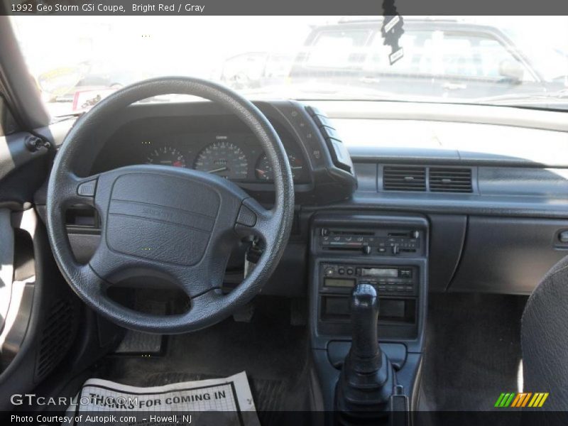 Dashboard of 1992 Storm GSi Coupe