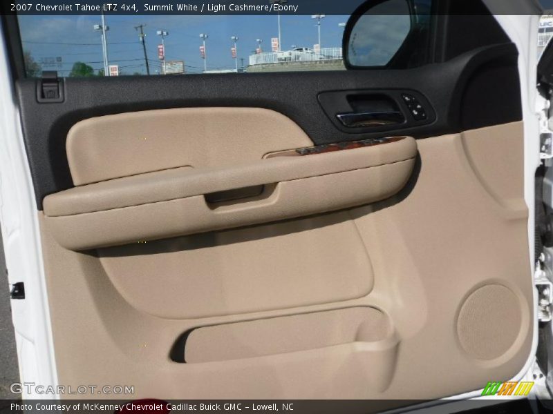 Summit White / Light Cashmere/Ebony 2007 Chevrolet Tahoe LTZ 4x4