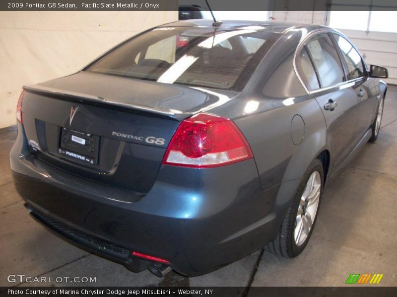 Pacific Slate Metallic / Onyx 2009 Pontiac G8 Sedan