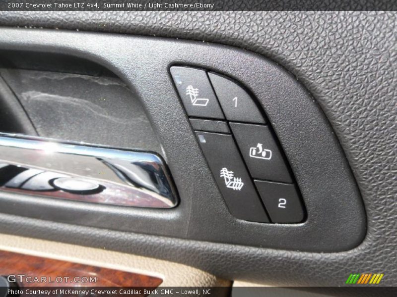 Summit White / Light Cashmere/Ebony 2007 Chevrolet Tahoe LTZ 4x4