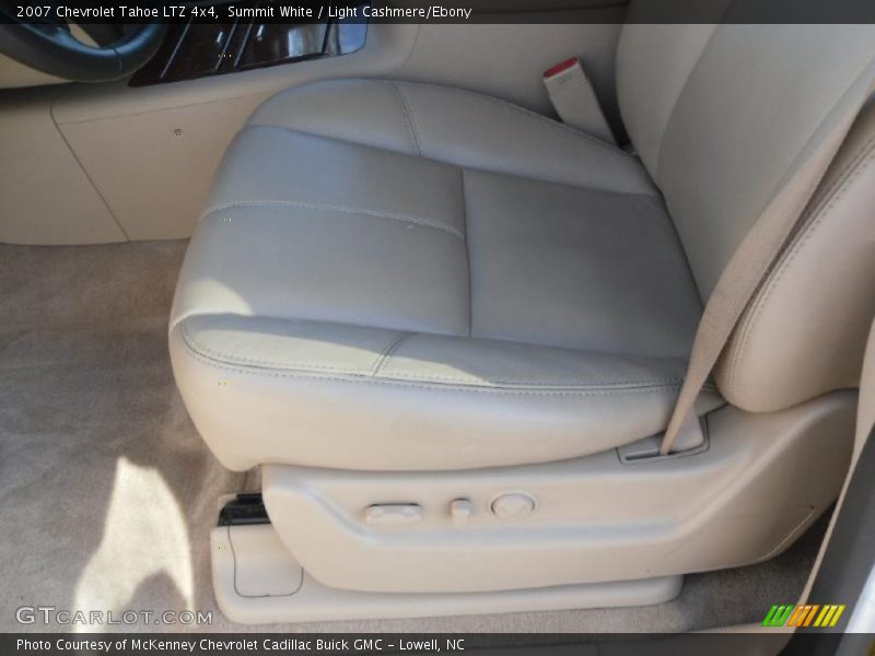 Summit White / Light Cashmere/Ebony 2007 Chevrolet Tahoe LTZ 4x4