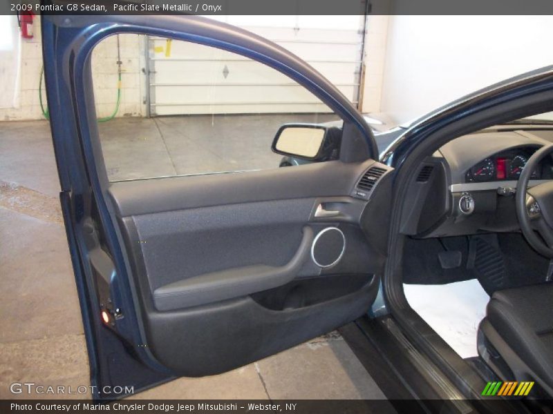 Pacific Slate Metallic / Onyx 2009 Pontiac G8 Sedan