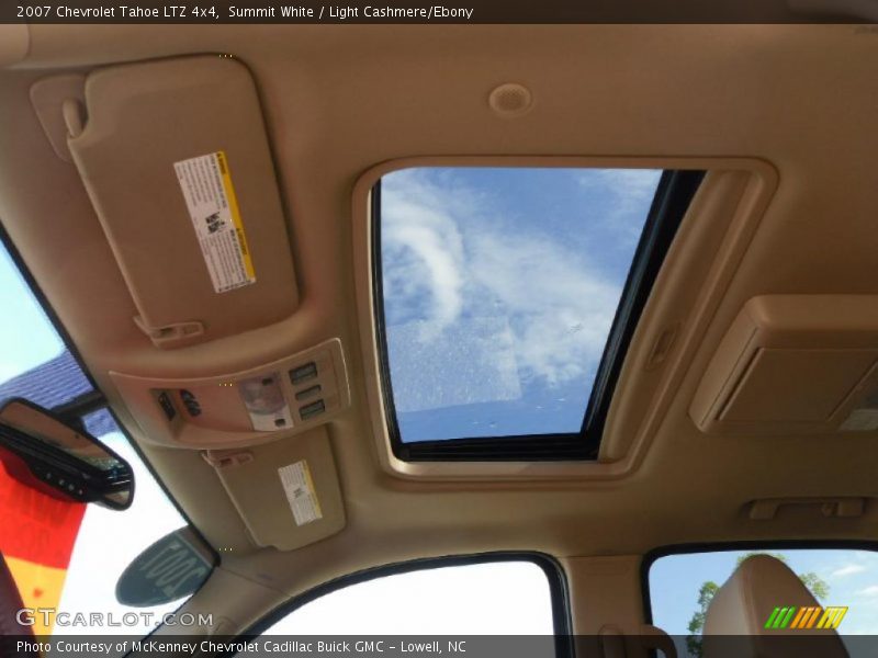 Summit White / Light Cashmere/Ebony 2007 Chevrolet Tahoe LTZ 4x4