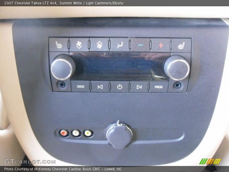 Summit White / Light Cashmere/Ebony 2007 Chevrolet Tahoe LTZ 4x4