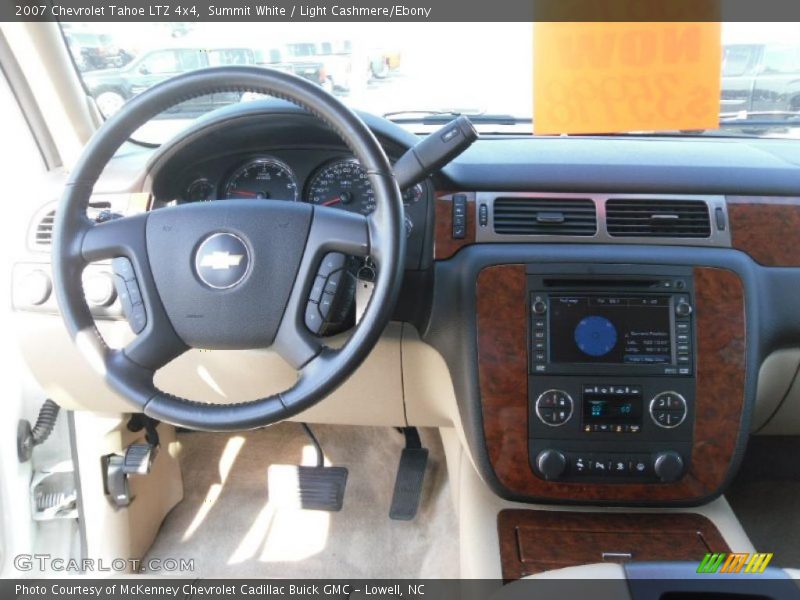 Summit White / Light Cashmere/Ebony 2007 Chevrolet Tahoe LTZ 4x4