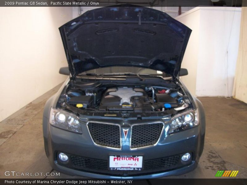 Pacific Slate Metallic / Onyx 2009 Pontiac G8 Sedan