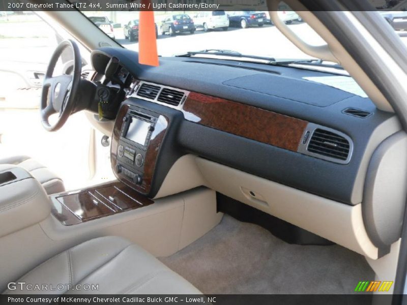 Summit White / Light Cashmere/Ebony 2007 Chevrolet Tahoe LTZ 4x4