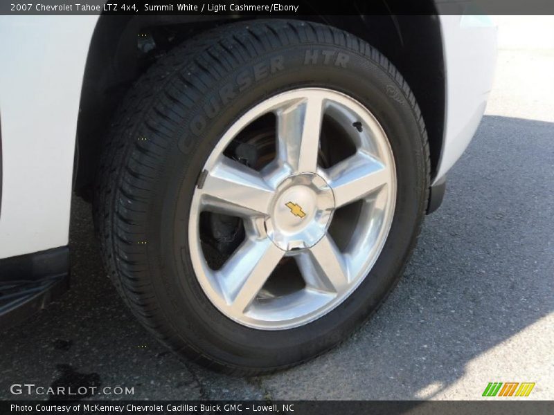 Summit White / Light Cashmere/Ebony 2007 Chevrolet Tahoe LTZ 4x4