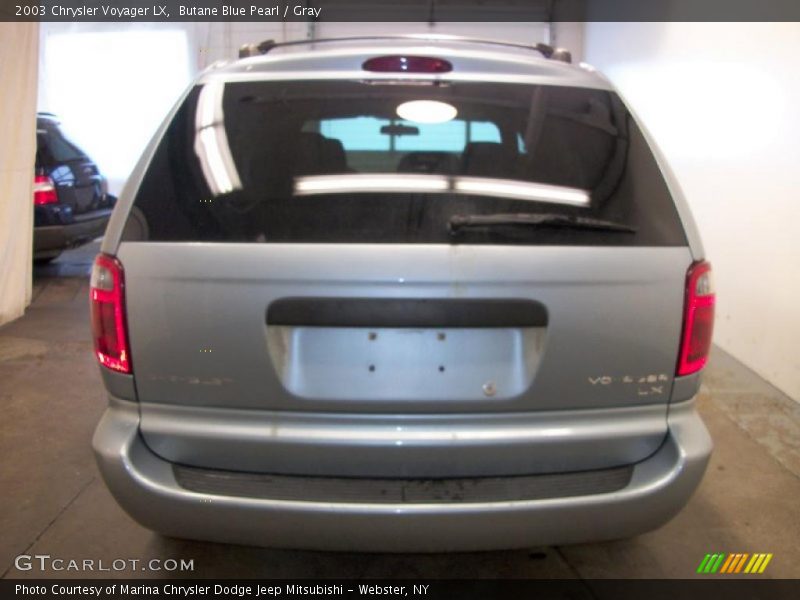 Butane Blue Pearl / Gray 2003 Chrysler Voyager LX